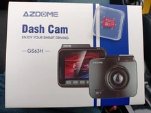 DVR Recording Car-Camera G-Sensor WDR Dual-Lens Azdome Gs63h Motion-Detection Night-Vision