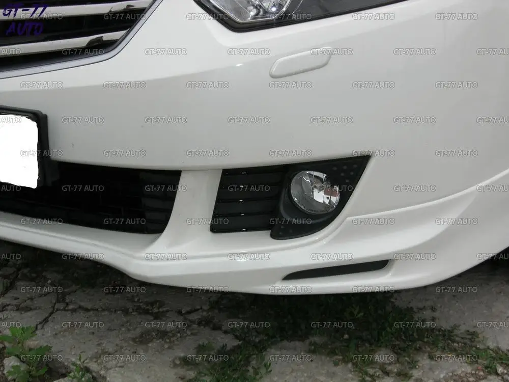 Декоративная юбка- накладка переднего бампера для Honda Accord 8 2008-2011 формовочный внешний материал ABS пластик Стайлинг тюнинг