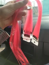 TALANG-extensiones de cabello de colores, hebras largas y rectas, Clip de una pieza, sintético, falso, rosa, resaltado, arcoíris