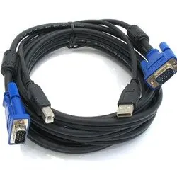 Кабель D-Link DKVM-CU3 Cable for KVM Products 2 in 1 USB 3m (10ft) / | Компьютеры и офис
