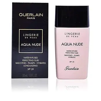 

Guerlain Viso Lingerie de Peau Aqua Nude SPF20 Fondotinta liquid 30 ml 05W foncé doré