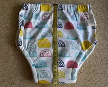 5 unids/lote lavable todos los temporada impermeable bragas pañales reutilizables bebé gasa de algodón infantil pantalones de entrenamiento de pañal para recién nacido pantalón