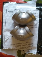 Female--Femalethreaded-Pipe-Fittings Stainless-Steel Dn8-Dn50-Elbow Angled-F/F 90-Degree