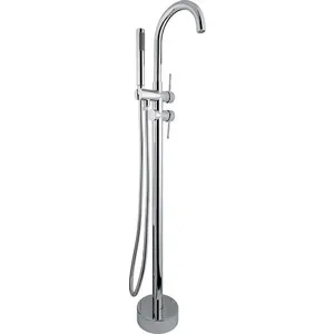 

Bath mixer gemy floor standing, Chrome (g7098a Chrome