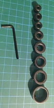 Broca Localizadora de taladro para carpintería, collares de parada de profundidad, posicionador de anillo, broca de taladro de madera con llave, 3-16mm, gran oferta, 2021