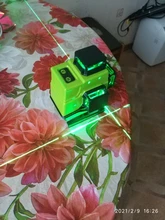 Clubiona-Nivel láser de línea IE16R, profesional, alemán, Core, para suelo y techo, 4D, verde, con batería de iones de litio de 5000mah