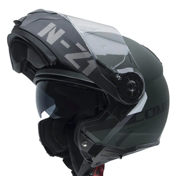 Modular helmet Combi Duo Flydeck Green, motorcycle lift swing helmet Visor _ - AliExpress Mobile