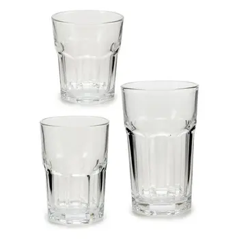 

Set of glasses Vivalto (17 x 32 x 24,5 cm) (18 Pieces)