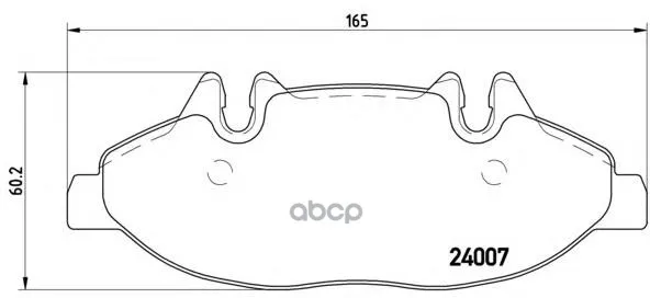 Колодки Тормозные Передние Brembo P50050 Brembo арт. P50050