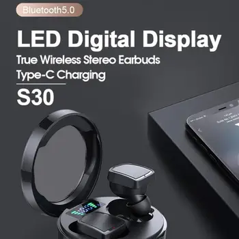 

True Wireless Stereo Earbuds Sports Gaming Bluetooth 5.0 Headphone Hifi Sound Headset Noise Canceling Earphone for Android IOS