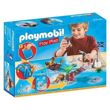 

Playset Pirates Play Map Playmobil 9328