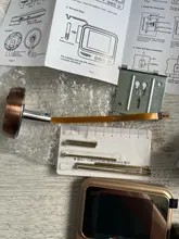 Topvico-visor de puerta con mirilla y vídeo detección de movimiento, timbre electrónico, cámara de seguridad, Ojo de vídeo, foto automática, batería de litio