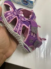 UOVO-zapatos de moda para niños y niñas, sandalias de playa con recortes de gancho y bucle, talla #26-36, 2021