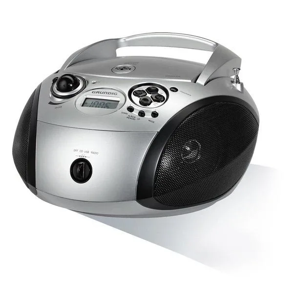 Радиоприемник CD MP3 Grundig RCD 1445 USB 2,0 серебристый