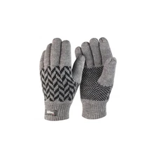 Шерстяные перчатки в полоску Thinsulate