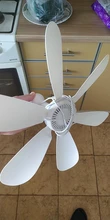 6 Leaves USB Ceiling Fan Air Cooler Hanging Tent Fans for Camping Bed Dormitory G8TC