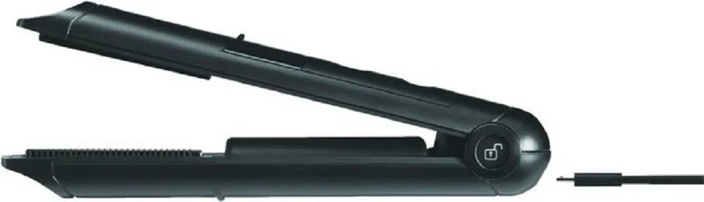 Мини керамическая пластина прямые волосы перезаряжаемая дорожная сумка 205 ° C GM