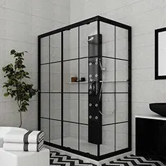 

Duşakabincim 70x160 Cm Siyah Desenli Duşakabin