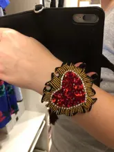 Pulsera de corazón de mal de ojo ajustable MIYUKI pulsera pulsas Mujer Vintage hecho a mano Pulseras de borla de cristal para Mujer joyería
