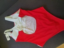 Competition Swimwear Bathing-Suits Patchwork Riseado Racerback Sports Women 