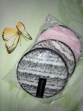 MAANGE-esponja de fibra suave para maquillaje, utensilio para quitar maquillaje, doble cara, fácil de usar