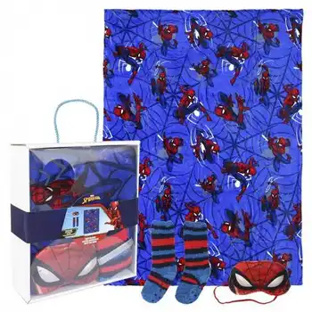 

Set gift blanket Spiderman