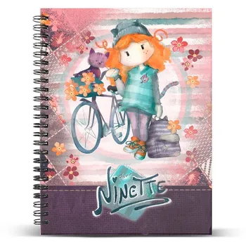 

Cuaderno A5 Ninette Bicycle