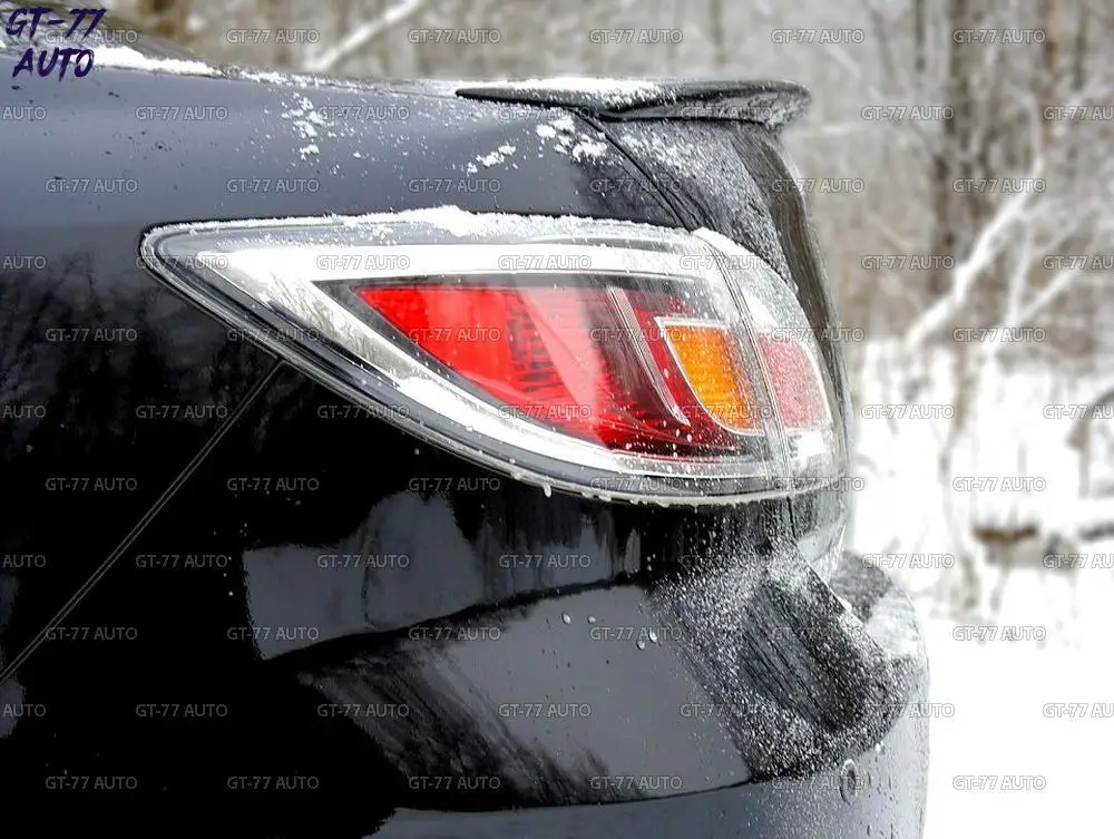 Спойлер на крышке багажника чехол для Mazda VI 2007-2012 GH меч лип спойлер сабля внешний материал ABS пластик Стайлинг тюнинг pad