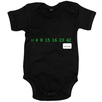 

Baby bodysuit Lost Lost 4 8 15 16 23 42 Run