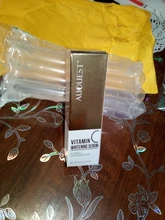 AuQuest vitamina C suero Anti-envejecimiento Anti-arrugas blanqueamiento hidratante Vc cara suero 15ml se desvanecen mancha esencia de la piel cuidado de la cara