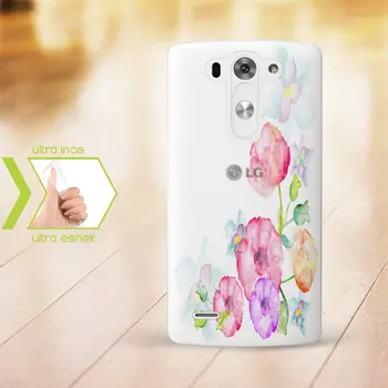 

Personalized LG G3 Slim Clear Silicone Phone Cover (Flower Temalı-11)