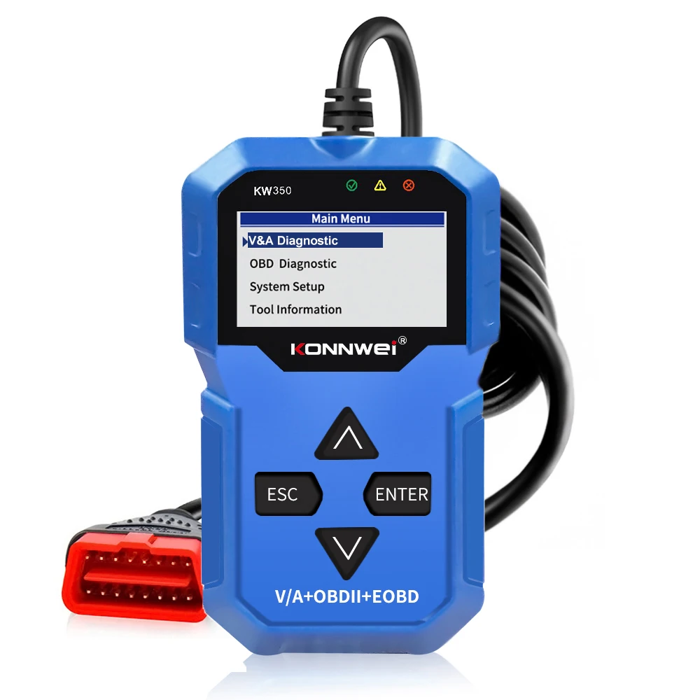 Горячая Распродажа KONNWEI KW350 OBD2 двигателя автомобиля Dagnostic инструмент Высокая