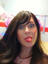 Women's Wigs Bangs American-Hair Heat-Resistant Water-Wave Dark-Brown Long with Synthetic