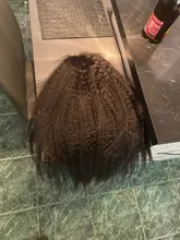 RESHINE-Peluca de cabello liso rizado 13x4, pelucas de cabello humano con encaje frontal Yaki europeo, peluca de cabello humano liso prearrancado