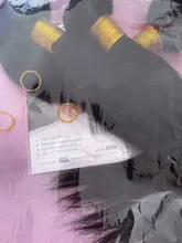 IWISH-extensiones de cabello humano liso, cabello brasileño Remy, extensión de cabello humano 100%, 1/3/4 mechones