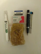 200 unids/bolsa 4CM papelería de gran calidad de termoestabilidad de bandas de goma elástico fuerte banda de pelo de bucle de suministros de oficina