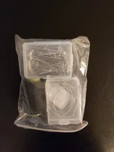 61 unids/set T pines C agujas Peluca de cordón para sosteniendo pelucas de pelo de hacer Peluca de bloqueo de modelos pelo herramientas de bricolaje