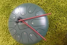 Drum Padded-Drum-Bag Meditation Mallets Steel Yoga 12inch Brand 13-Tone with Pair of