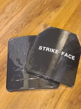 NIJ IV-placa a prueba de balas contra AK 47, placa de armadura dura de acero balístico para chaleco militar a prueba de balas, 25x30cm, 2 unids/lote