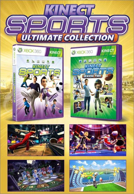 Jogo Kinect Sports + Kinect Sports: Segunda Temporada - Xbox 360