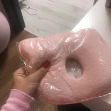 Almohada para Recién Nacido suave bebé enfermería previene la memoria de la cabeza plana cojín de espuma que forma la almohada posicionador para dormir proteger