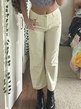 Rapcopter-pantalones vaqueros anchos con bolsillos holgados y cremallera, Deinm estéticos Y2K, moda, pantalones para mamá, coreanos, pantalones clásicos