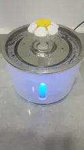 Dispenser-Container Fountain Cat-Bowl Water-Level-Display Electric-Water-Feeder Dogs