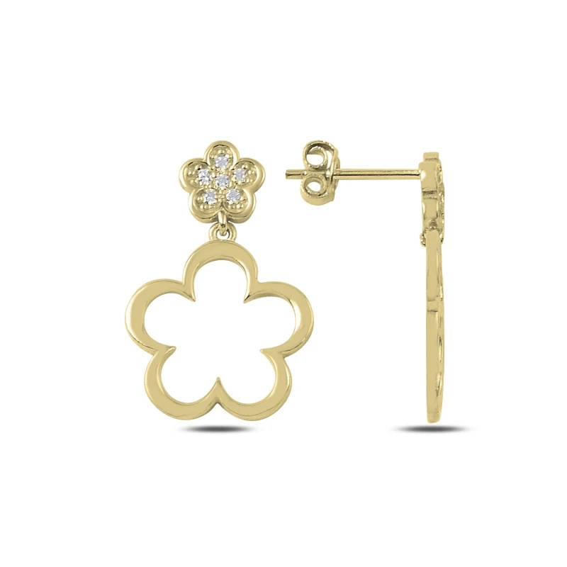 

Armagano Zircon Cubic Zirconia Dangle Daisy Earrings