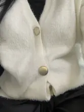 Cardigan Sweater Pull Black Green Women V-Neck GOPLUS for Oversized Vrouw Truien Femme