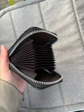 FONMOR-cartera para hombre y mujer, billetera para tarjetas de identificación y de crédito