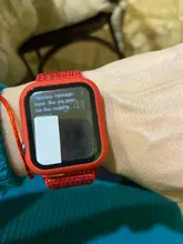 Vidrio + para Apple Watch Serie 6 5 4 3 SE 44mm 40mm watch cuero, iWatch 42mm 38mm Protector de pantalla + cubierta de apple Watch Accesorios