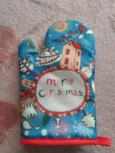 Party-Decoration-Supplies Gloves Kitchen-Mat Dining Christmas-Baking Natal Xmas New-Year