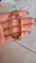 Correa para Xiaomi Mi banda 3 4 5 pulsera de acero inoxidable banda de reloj para Mi banda 5 4 3 muñeca correa de la correa de malla de relojes de la banda