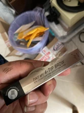 LEKOFO flor 6 colores Microblading ceja del tatuaje pluma 4 tenedores 3D tinte Natural larga duración impermeable marrón punta ojo lápiz de cejas